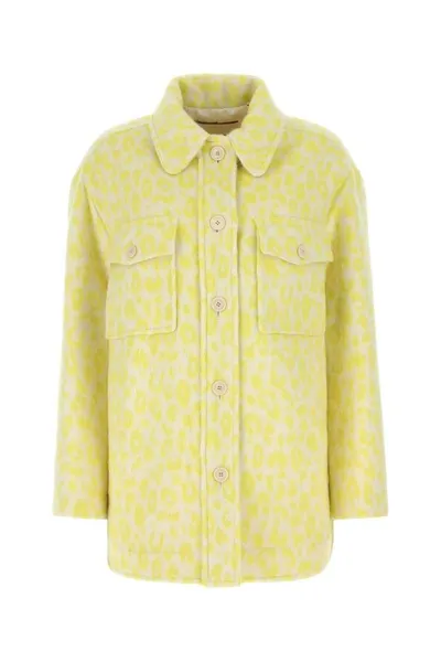 Isabel Marant Buttoned Long In Yellow