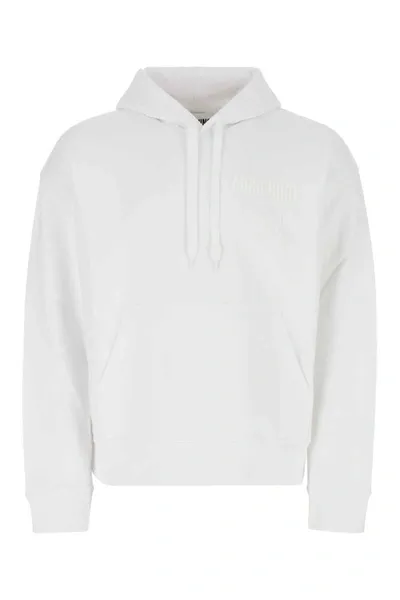 Moschino Sweatshirts In White