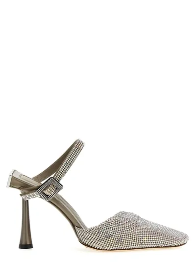 Benedetta Bruzziches Out Of Office Pumps Silver In Plata