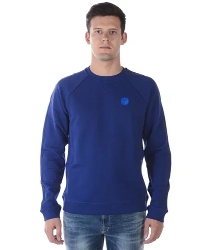 Versace Collection Sweatshirt Hoodie In Blue