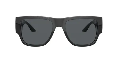 Versace 0ve4403 Square Sunglasses In Black In Grey