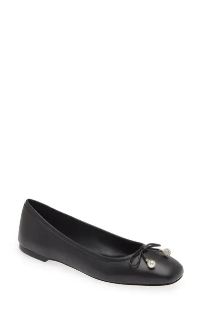 Jimmy Choo Elme Ballet Flat In Black