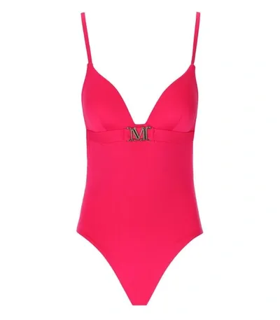 Max Mara Beachwear Cecilia Fuchsia Swimsuit In Fucsia