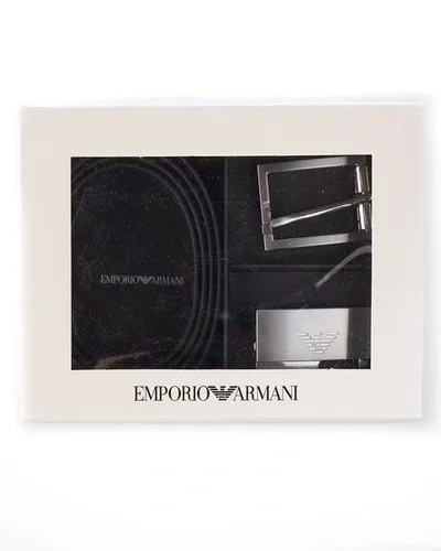 Emporio Armani Belt In Black