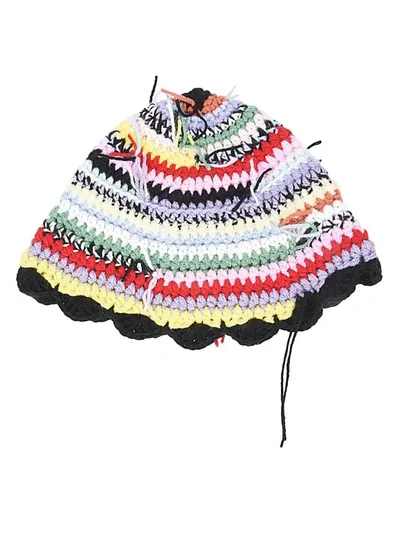 Cavia Hand Made Crochet Bucket Hat In Multicolor