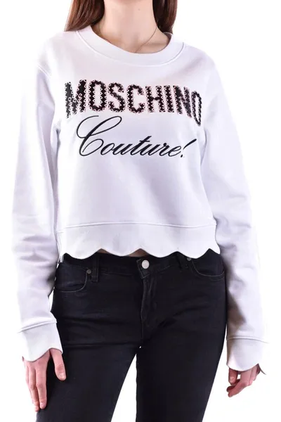 Moschino Sweatshirts In White