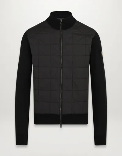 Belstaff Kelbrook Zip Cardigan In Black