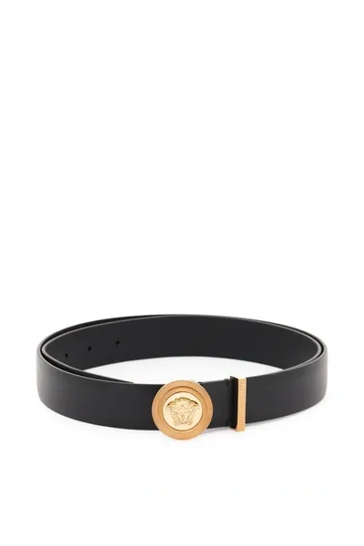 Versace Medusa Biggie Leather Belt