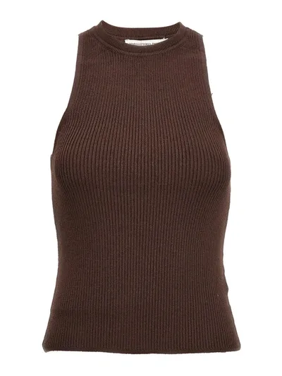 Mvp Wardrobe Santa Barbara Tank Top In Brown