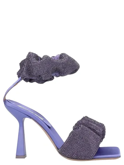 Sebastian 'cher Crystal' Sandals In Purple