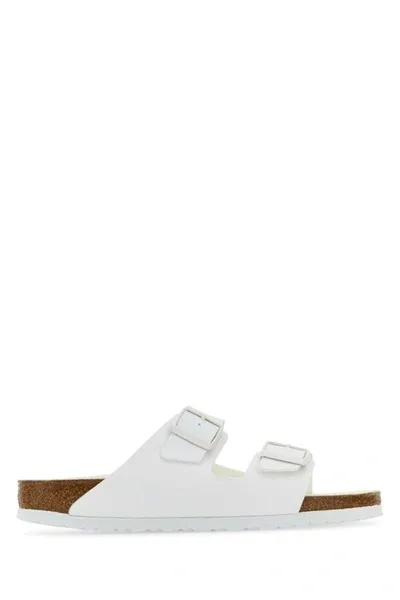 Birkenstock Slippers In White