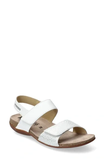 Mephisto Women's Agave Walking Sandal In White