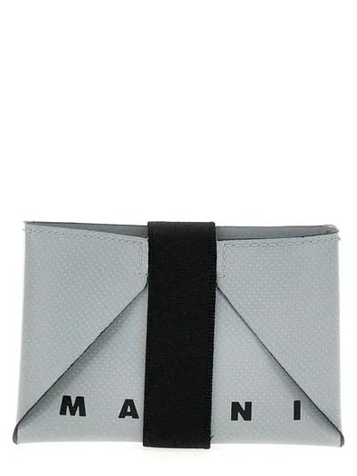 Marni Two-color Logo Wallet Wallets, Card Holders