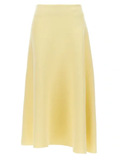 Jil Sander Skirts In Yellow