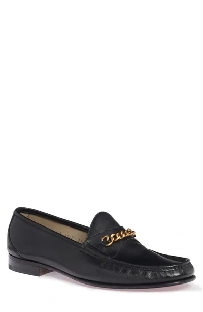 Tom Ford York Chain Loafer In Black