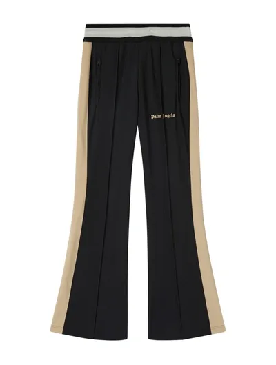 Palm Angels Ultralight Flare Track Pants Black Nude