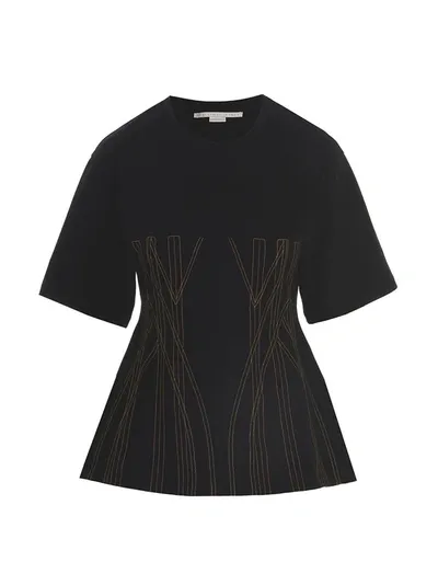 Stella Mccartney T-shirt  Woman Color Black