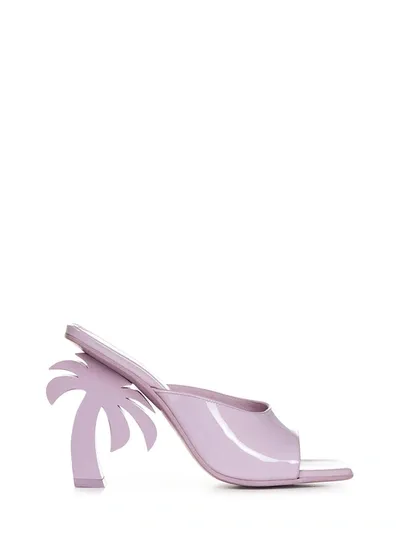 Palm Angels Scarpe Con Tacco-40 Nd  Female In Purple