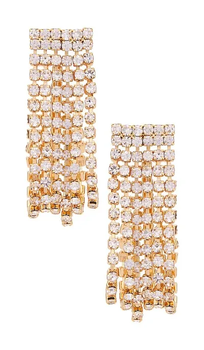 Ettika Wrap Statement Earring In Metallic Gold