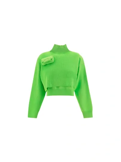 Fendi Sweater In Green