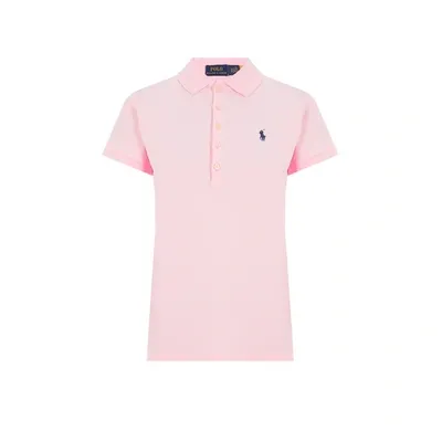 Polo Ralph Lauren Cotton Polo Shirt In Pink