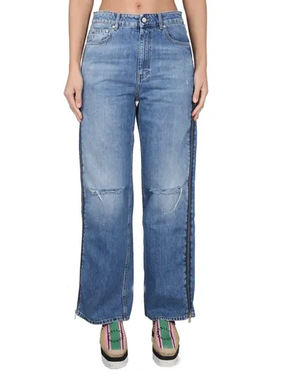 Stella Mccartney Jeans In Denim In Blu Denim