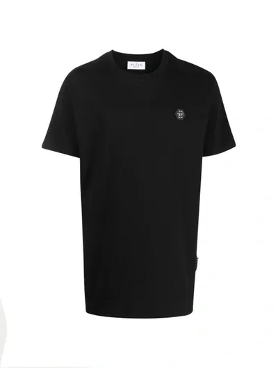 Philipp Plein Black Hexagon T-shirt