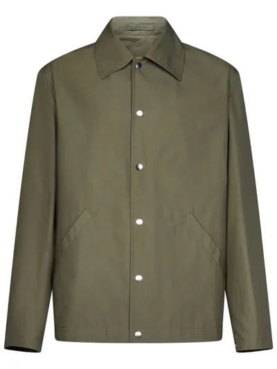 Jil Sander Jacket In Green