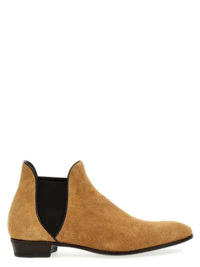 Lidfort Desert Enamel Boots, Ankle Boots Brown