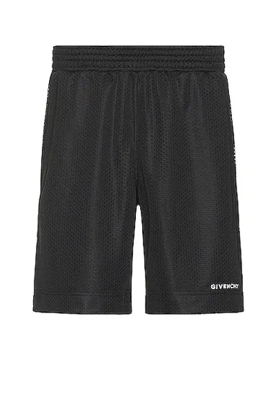 Givenchy New Board Shorts In Black