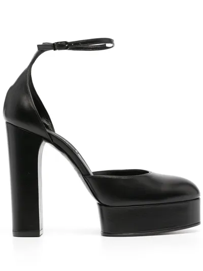 Casadei Betty 130mm Platform Pumps In Negro