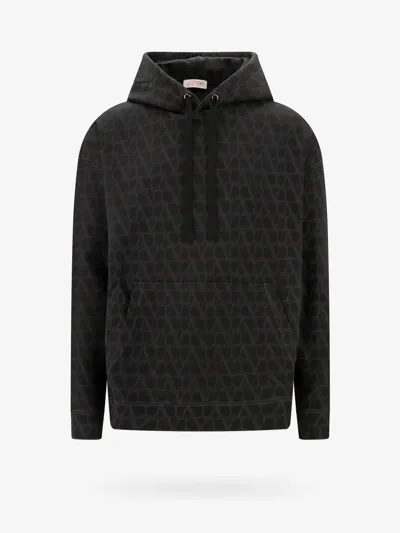 Valentino Sweatshirt In Black