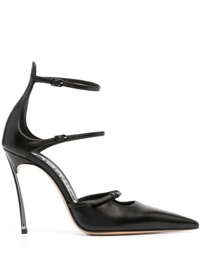 Casadei Rachel Super Blade 114mm Pumps In Black