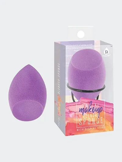 Pursonic Facial Makeup Blender Sponge With Stand In Purple