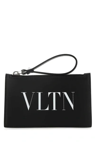 Valentino Garavani Wallets In Black