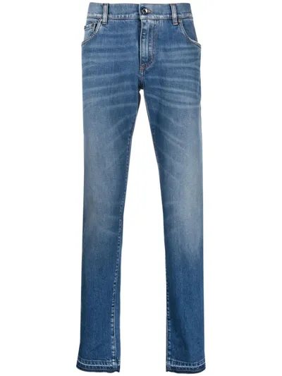 Dolce & Gabbana Skinny Jeans In Blue