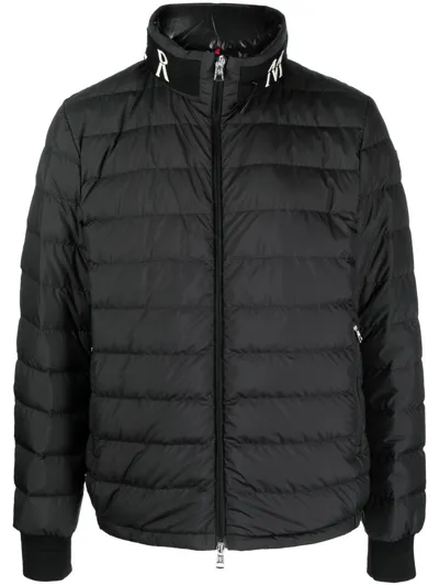 Moncler Akio Archivio Down Jacket In Black