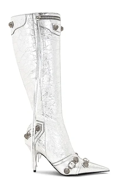 Balenciaga Cagole Boot In White