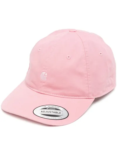 Carhartt Logo-embroidered Cotton Cap In Pink