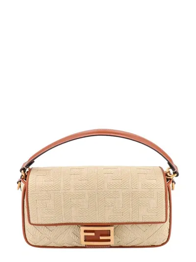 Fendi Baguette In Beige