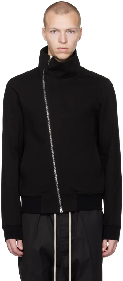 Rick Owens Black Bauhaus Sweatshirt