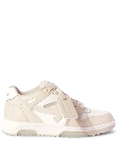 Off-white Out Of Office Leather Sneakers In White