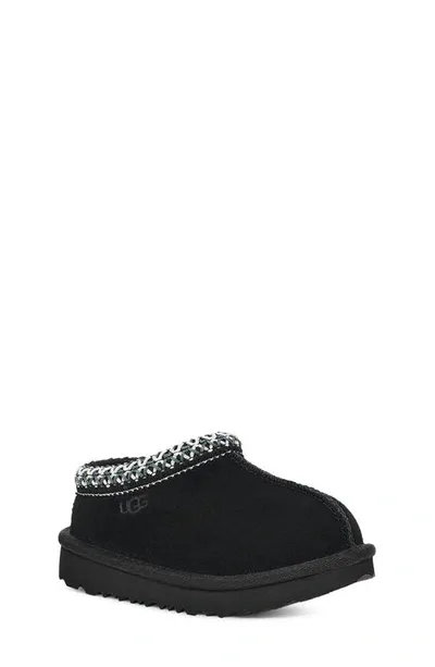 Ugg (r) Kids' Tasman Ii Water Resistant Slipper In Black