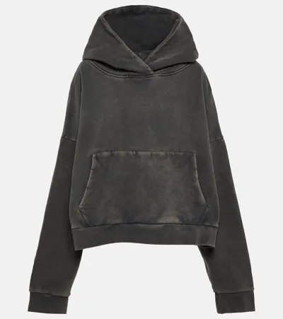 Entire Studios Heavy Hood Cotton Hoodie In Black