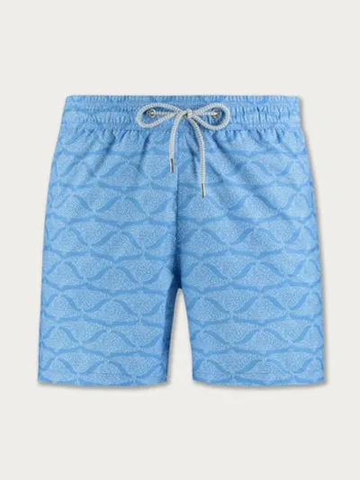 Love Brand & Co. Men's Ray Writing Staniel Swim Shorts