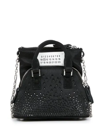 Maison Margiela 5ac Cinema Inferno Crossbody Bag In Black