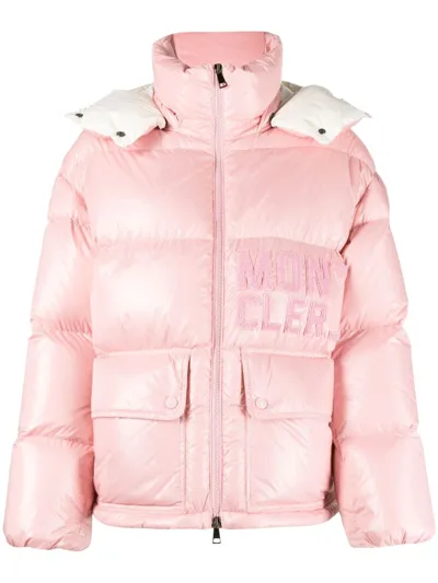 Moncler Abbaye Jacket In Pink