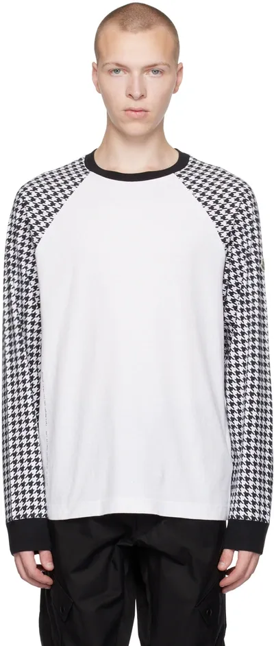 Moncler Genius Printed Cotton T-shirt In White