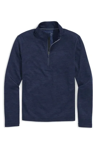 Vineyard Vines Boys' Sankaty Quarter Zip Sweatshirt - Little Kid, Big Kid In Deep Bay