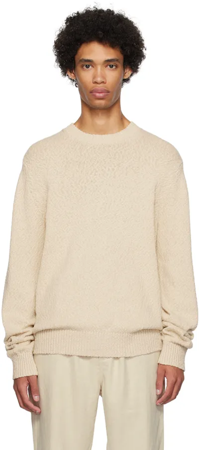 Samsã¸e Samsã¸e Beige Ray Sweater In 140108tcx Castle Wal